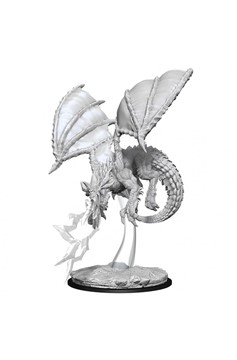Dnd Unpainted Minis Wv8 Young Blue Dragon