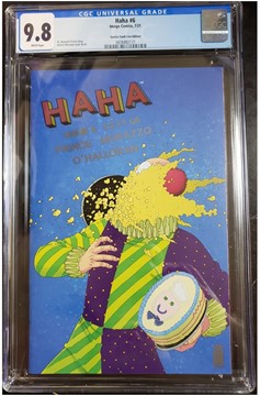 Haha #6 Martin Morazzo Variant Cgc 9.8