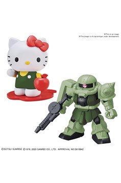 Gundam/Hello Kitty Zaku II SD Cross Silhouette Model Kit