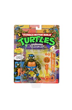 Teenage Mutant Ninja Turtles Original Classic Storage Shell Leonardo Action Figure