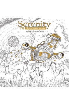 Serenity Adult Coloring Book Graphic Novel
