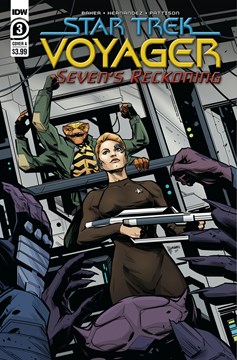 Star Trek Voyager Sevens Reckoning #3 Cover A Hernandez (Of 4)