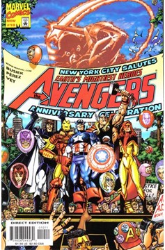 Avengers #10 [Direct Edition]-Very Fine 