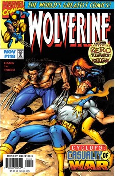 Wolverine #118 [Direct Edition]-Very Fine (7.5 – 9)