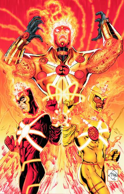 Fury of Firestorm Nuclear Men Graphic Novel Volume 1 God Particle