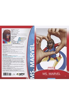 Ms. Marvel #25 Christopher Trading Card Variant Legacy (2015)