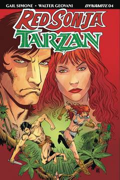 Red Sonja Tarzan #4 Cover B Geovani