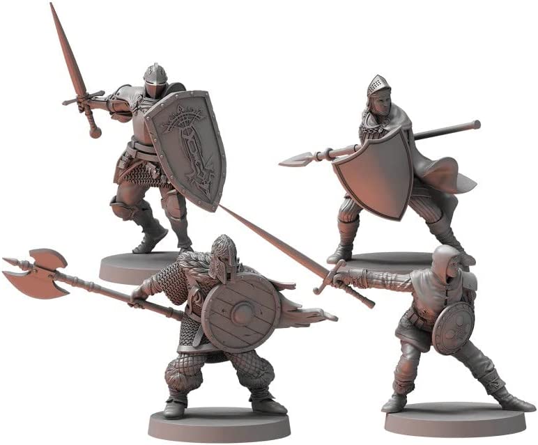 Dark Souls Role Playing Game Miniatures: Unkindled Heroes Pack 1
