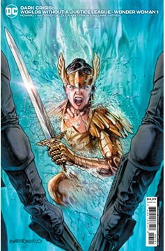 Dark Crisis Worlds Without A Justice League Wonder Woman #1 (One Shot) Cover B 1 For 25 Incentive Al Barrionue
