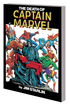 Death of Captain Marvel Graphic Novel New Printing