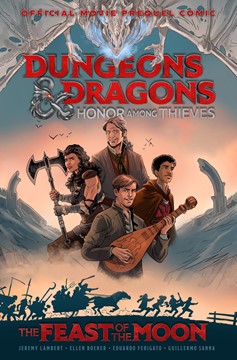Dungeons & Dragons Graphic Novel Honor Among Thieves Official Movie Prequel