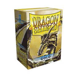 Dragon Shield Sleeves: Classic Gold (Box of 100)