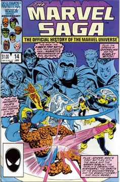 The Marvel Saga The Official History of The Marvel Universe #14 [Direct]-Very Good (3.5 – 5)