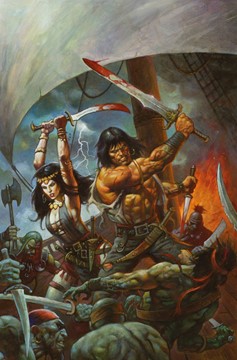 Conan the Barbarian (2023) #7 Last Call Horley Virgin (Mature)