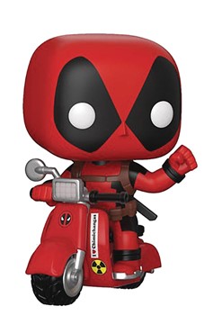 Pop Rides Deadpool & Scooter Vinyl Figure