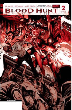 Blood Hunt: Red Band #2 Pepe Larraz 2nd Printing Variant (Blood Hunt)