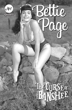 Bettie Page & Curse of the Banshee #1 Cover E Bettie Page Pin Up