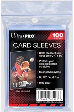 Ultra Pro Store Safe Card Sleeves (Penny Sleeves) (100)