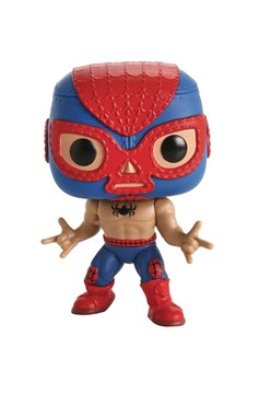 Pop Marvel Luchadores Spider-Man Vinyl Figure