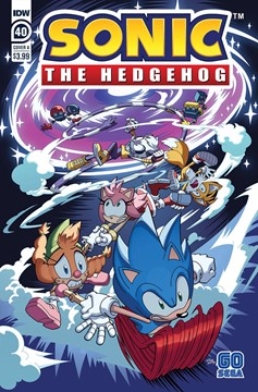 Sonic the Hedgehog #40 Cover A Tracy Yardley