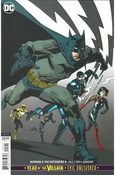 Batman and the Outsiders #5 Variant Edition Year of the Villain Evil Unleashed