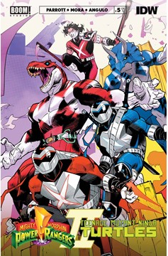 Mighty Morphin Power Rangers Teenage Mutant Ninja Turtles II #5 Cover A Mora (Of 5)