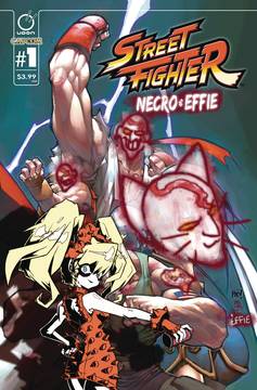 Street Fighter Necro & Effie #1 Cover C 1 for 10 Inc Tapper