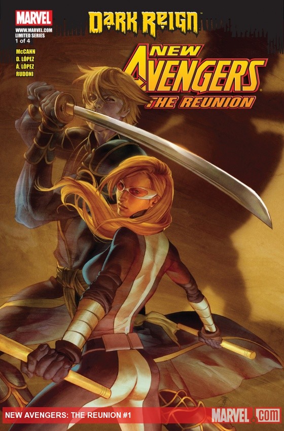 New Avengers The Reunion #1 (Cover Variant) (2009)