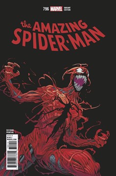 Amazing Spider-Man #796 2nd Printing Hawthorne Variant Leg (2017)