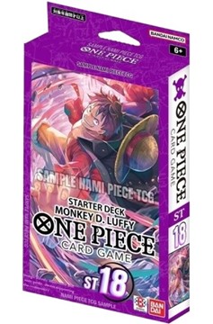 One Piece TCG: Purple Monkey.D.Luffy Starter Deck [ST-18]