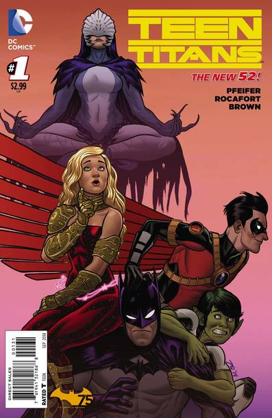 Teen Titans #1 Batman 75 Variant Edition