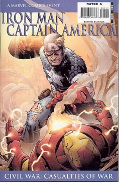 Iron Man Captain America Casualties of War One Shot (2006)