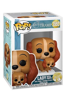 Lady And The Tramp 70th Anniversary Lady With Puppy Funko Pop! Vinyl Figure #1553