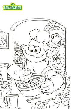 Sesame Street #3 Cover C Alison Acton Coloring Book Variant (Of 4)