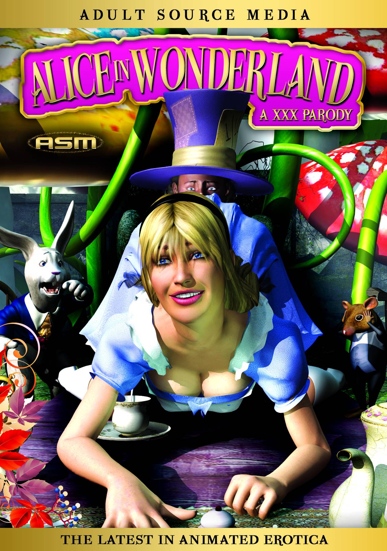 Alice In Wonderland an Animated Parody DVD