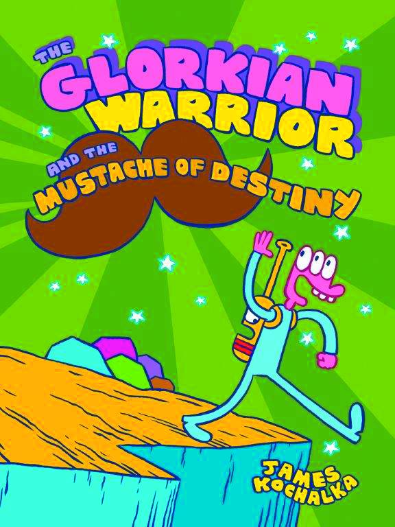 Glorkian Warrior Graphic Novel Volume 3 Mustache of Destiny