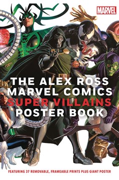 Alex Ross Marvel Comics Super Villains Poster Book Soft Cover