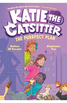 Katie The Catsitter Hardcover Graphic Novel Volume 4 The Purrfect Plan