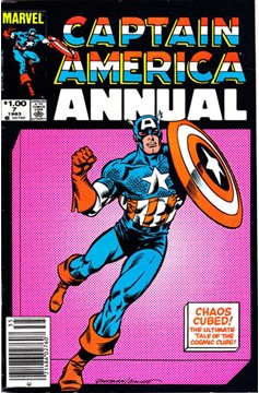 Captain America Annual #7 [Newsstand]