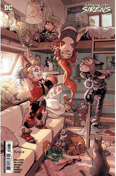 Gotham City Sirens #4 Cover F 1 for 25 Incentive Tirso Cons Card Stock Variant (Of 4)