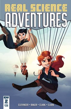 Real Science Adventures Flying She-Devils #2 Subscription Variant
