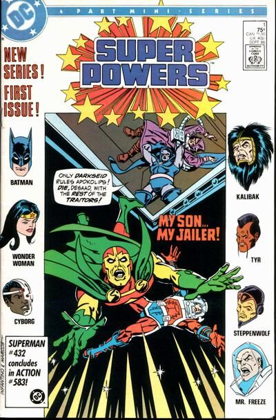 Super Powers Volume 3 Mini-Series Bundle Issues 1-4