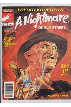 Freddy Krueger's A Nightmare On Elm Street #1, Oct. 1989 Gd- 