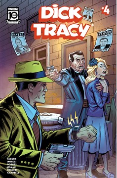 Dick Tracy #4 Cover B Brent Schoonover Connecting Variant