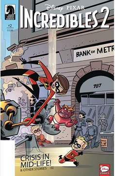 Disney Pixar Incredibles 2 #2 Crisis Midlife & Other Stories Jackson Cover