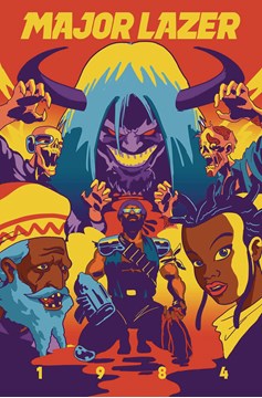 Major Lazer Year Negative One Graphic Novel