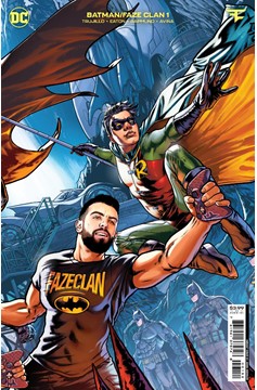 Batman Faze Clan #1 (One Shot) Cover E Jason Badower Connecting 4 Robin Variant