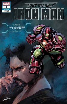 Tony Stark Iron Man #1 Hulkbuster Armor Variant (2018)