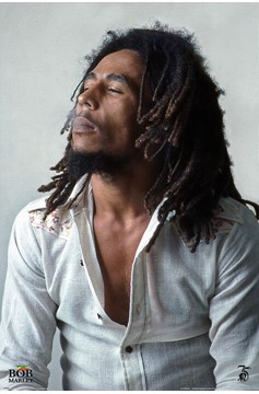Bob Marley - Redemption ( White Shirt) - Regular Poster