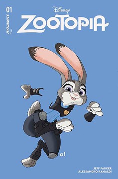 Zootopia #1 Cover T 1 for 5 Incentive Rousseau Trade Dress Foil